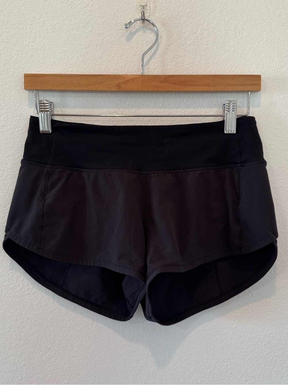 Lululemon Hotty Hot Women's Black Performance Running Shorts